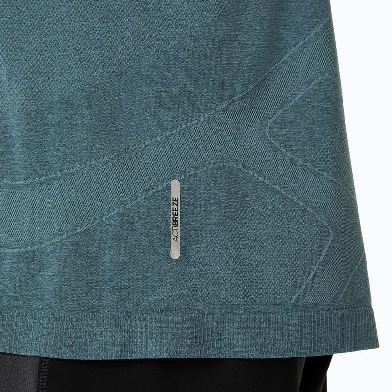 Pánsky bežecký longsleeve ASICS Road Seamless foggy teal 8