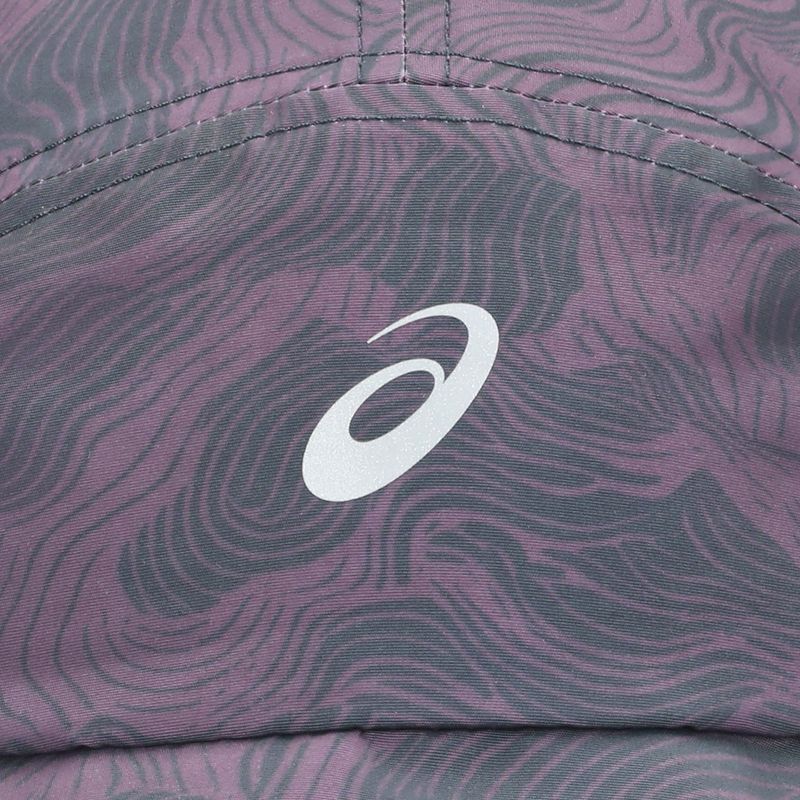 Šiltovka Asics Fujitrail Graphic Cap Dark Aubergine 3