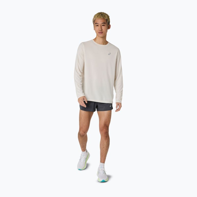 Pánske bežecké tričko longsleeve ASICS Core Top cream 2