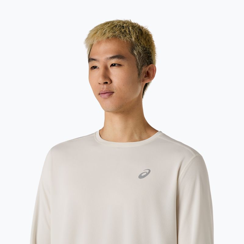 Pánske bežecké tričko longsleeve ASICS Core Top cream 4