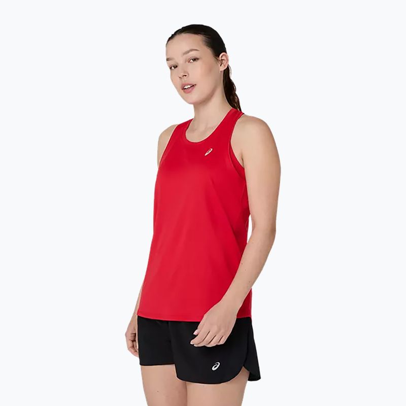 Dámske bežecké tričko ASICS Core Ss Top speed red 3