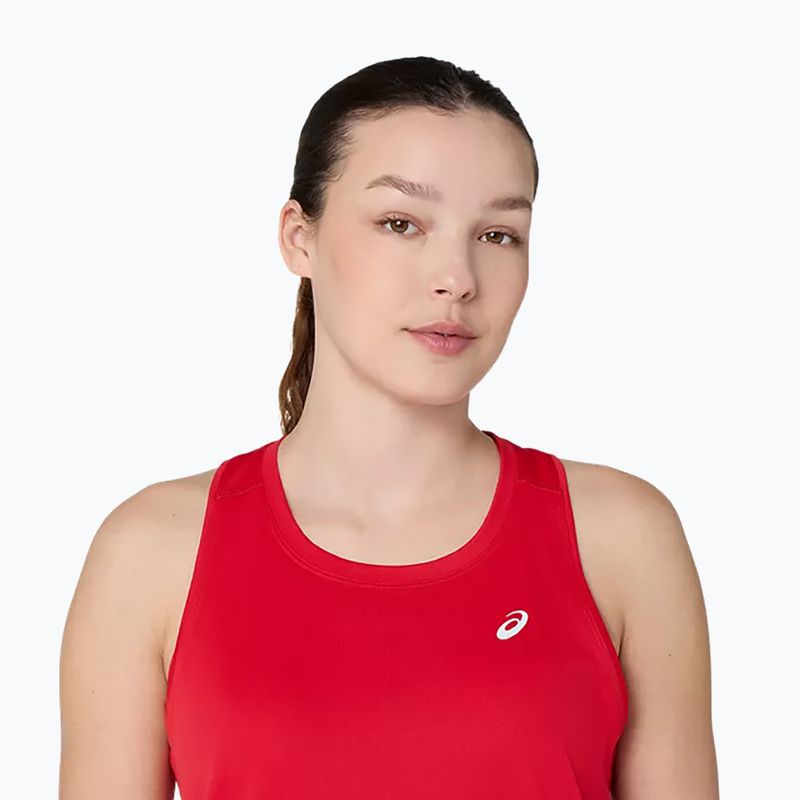 Dámske bežecké tričko ASICS Core Ss Top speed red 4