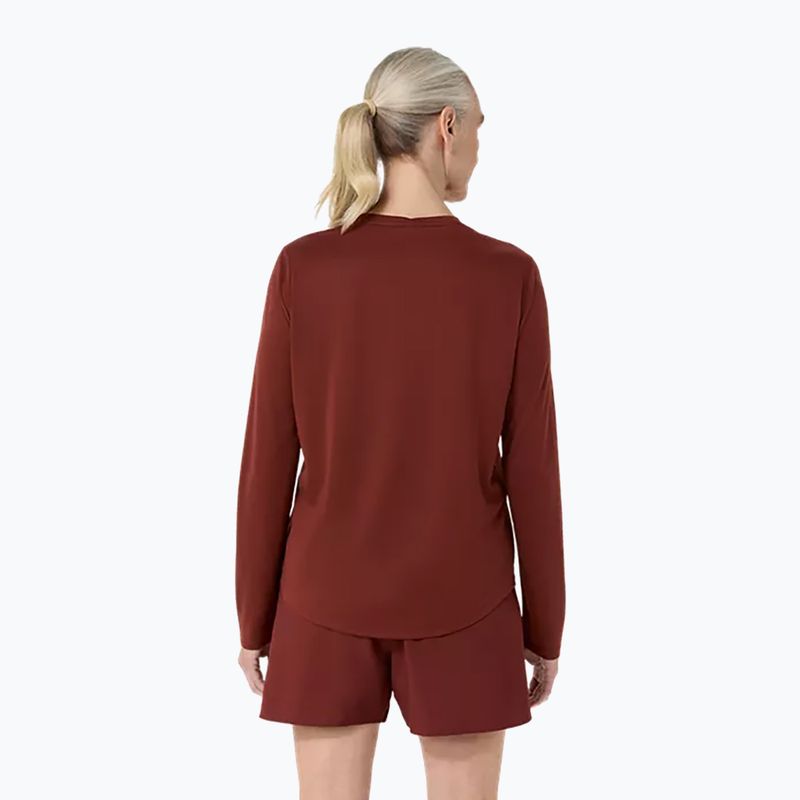 Dámske bežecké tričko longsleeve ASICS Core Top singed red 2