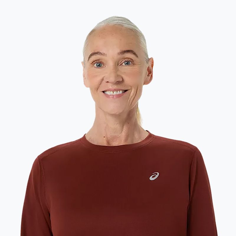 Dámske bežecké tričko longsleeve ASICS Core Top singed red 3