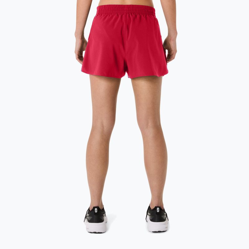 Dámske bežecké šortky Asics Core Split Short Speed Red 3
