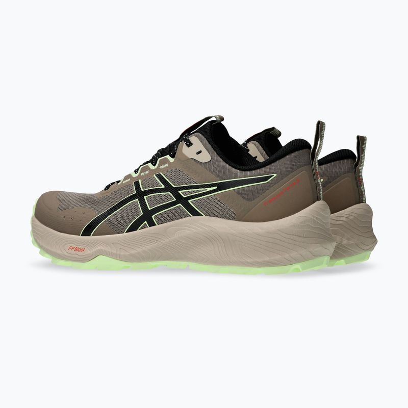Pánske bežecké topánky Asics Trabuco Terra 3 Taupe Grey/Illuminate Yellow 4