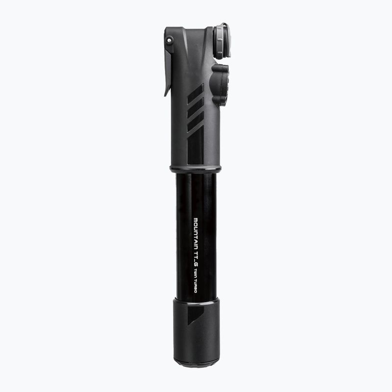 Cyklistická pumpa Topeak Mountain TT G Twin Turbo Manometer 2