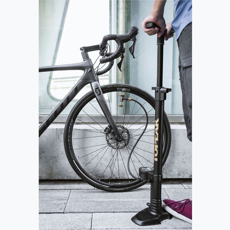 Cyklistická pumpa Topeak JoeBlow Tubi 2 Stage 11 bar 10