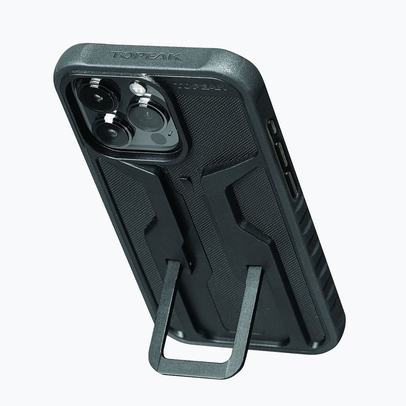 Puzdro Topeak RideCase iPhone 15 Plus black/gray 3