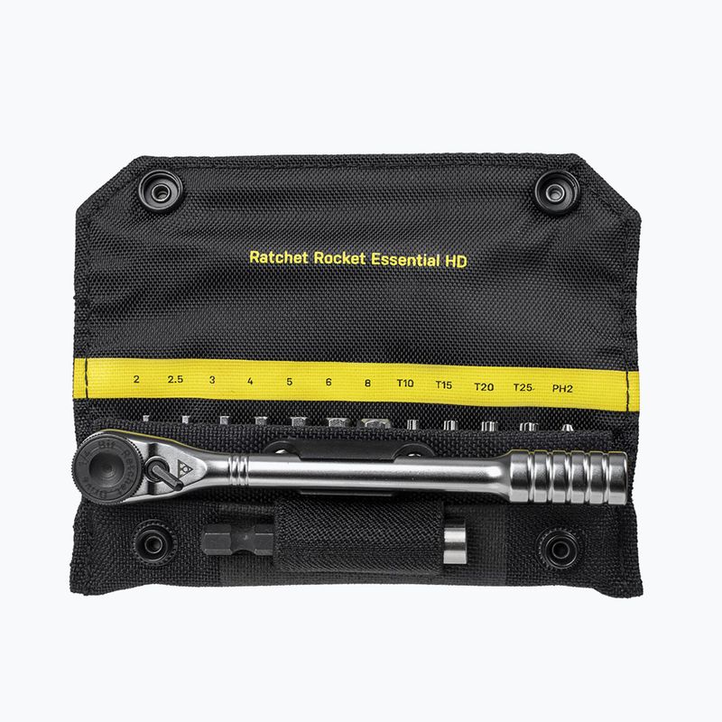 Kľúč na bicykel Topeak Ratchet Rocket Essential HD čierny