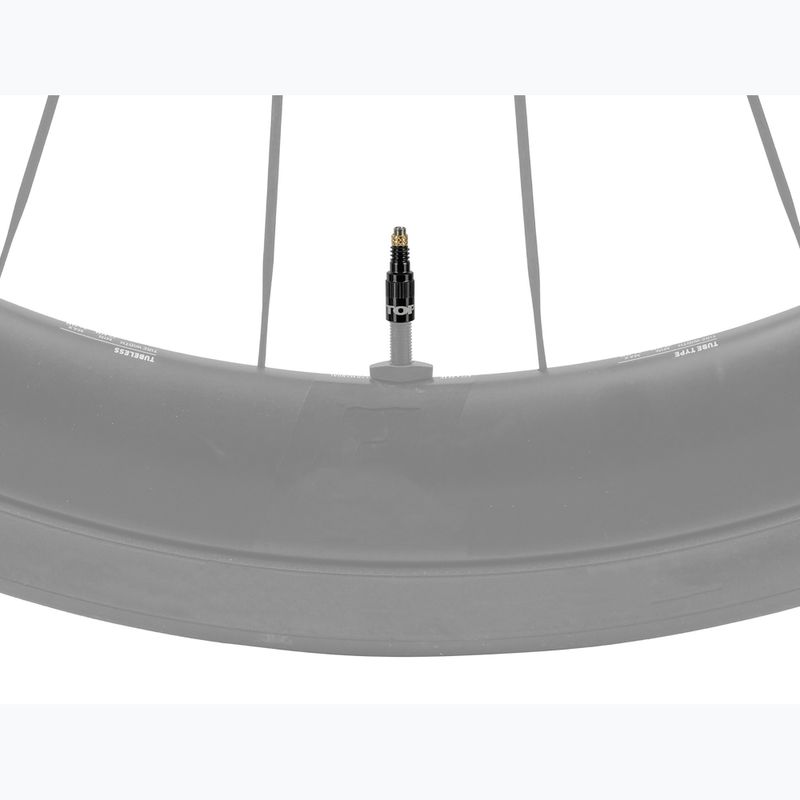 Adaptér na ventil Topeak Turboflow Valve Adapter 2szt. black 3