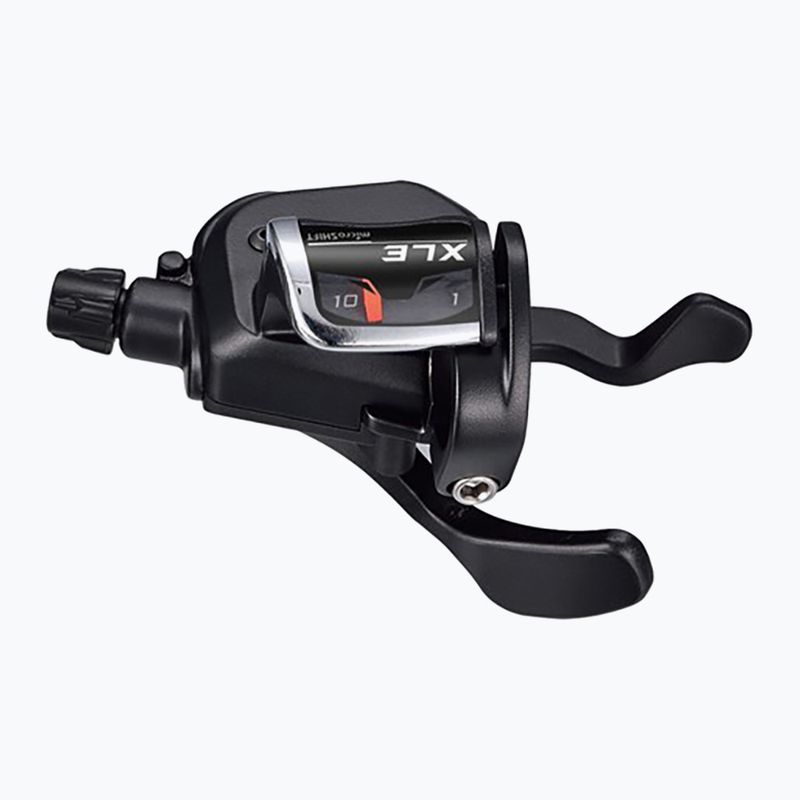 Rukoväte prehadzovača s optickým indikátorom microSHIFT XLE SL-M760 3x10 Xpress trigger 2