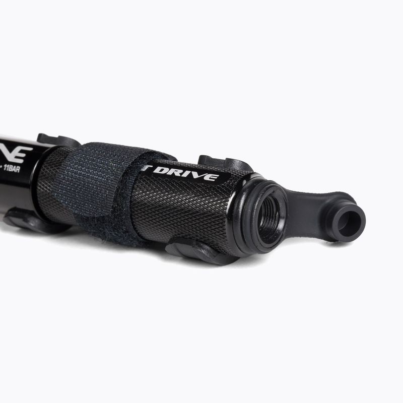 Cyklistická pumpa Lezyne Pocket Drive Abs Flex Hose čierna LZN-1-MP-PKDR-V104 2