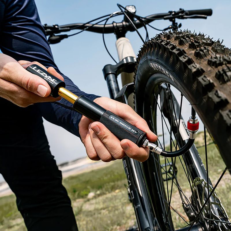 Cyklistická pumpa Lezyne Clik Drive HV 90psi black 7