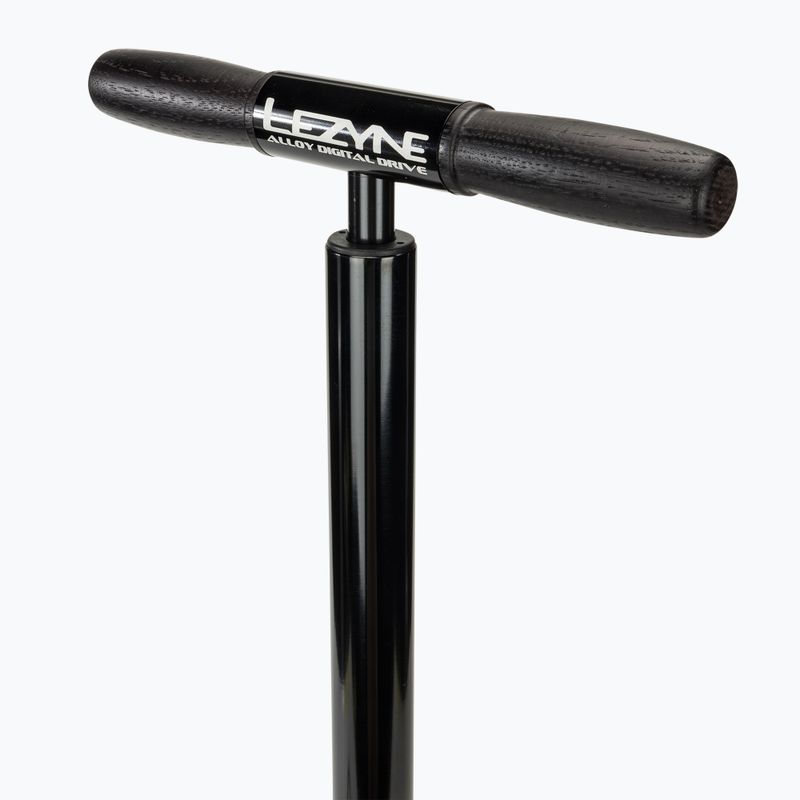 Cyklistická pumpa Lezyne Alloy Digital Drive 3.5 lesklá čierna 3