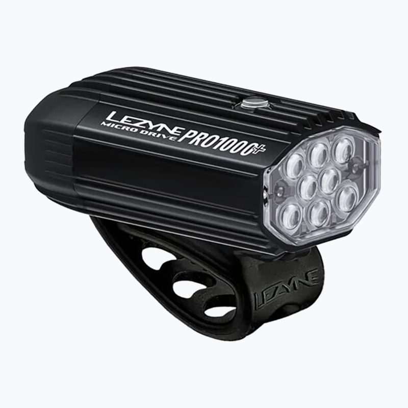 Svetlo na bicykel predné  Lezyne Micro Drive Pro 1000+ Front satin black