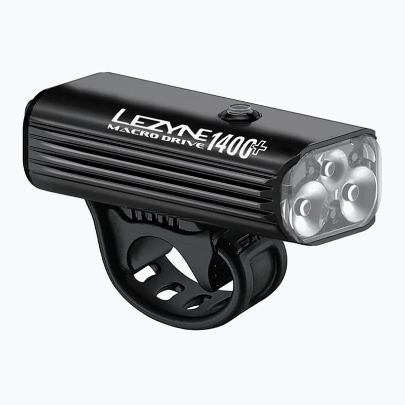 Svetlo na bicykel predné Lezyne Macro Drive 1400+ Front satin black