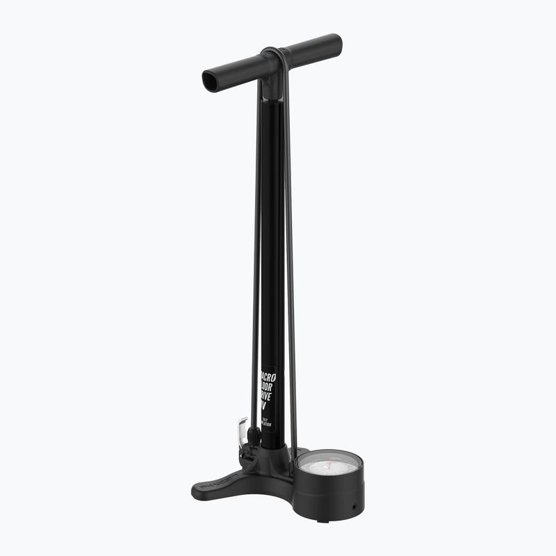 Pumpa na bicykel Lezyne Macro HV Floor Drive ABS 100psi plochá čierna 3