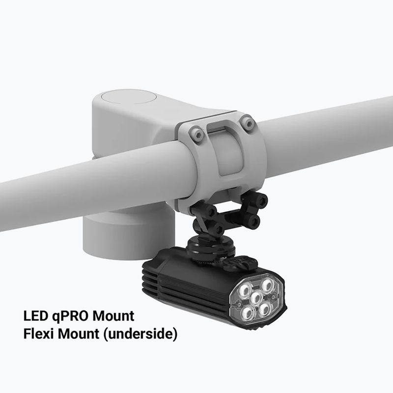 Držiak na bicykel Lezyne Flexi Stem Mount satin black 6