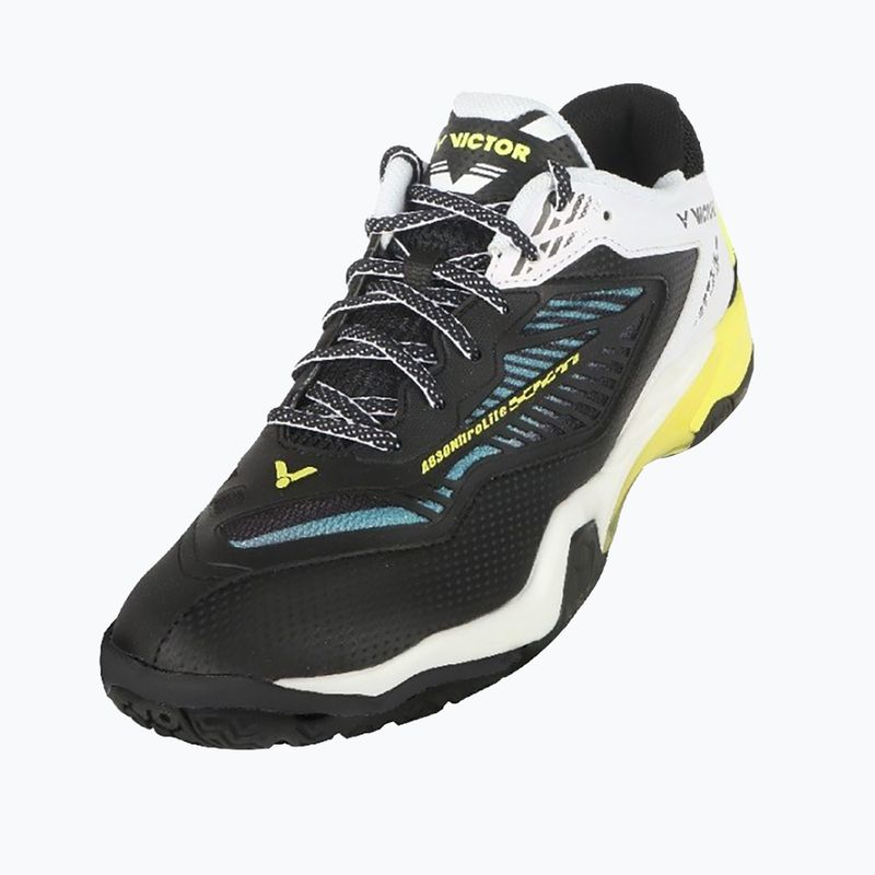 Pánske bedmintonové topánky VICTOR A830NitroLite CA anthracite/bright white 8
