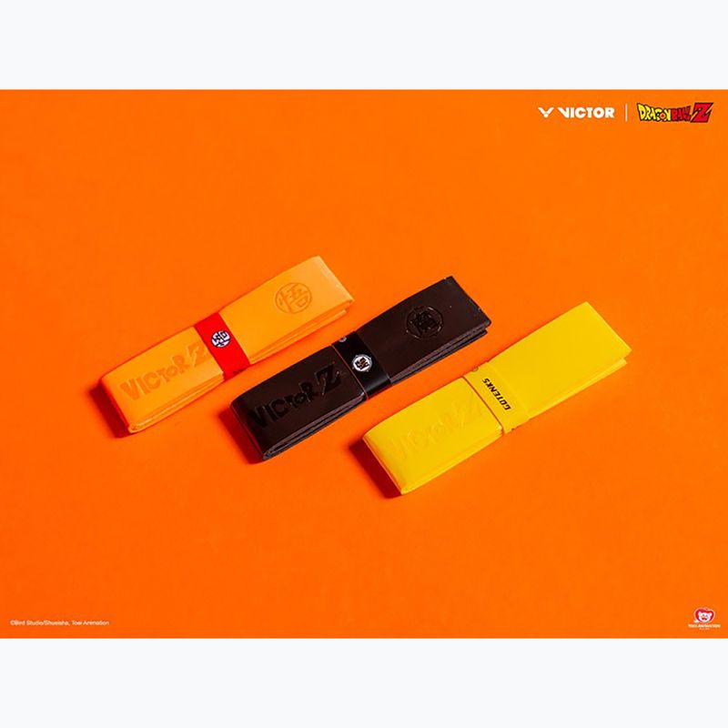 Omotávka na bedmintonovú raketu VICTOR Dragon Ball Z Grip dull black 2