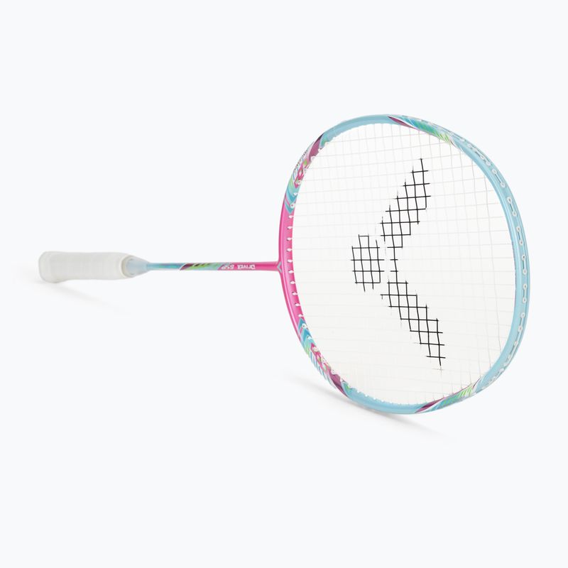 Bedmintonová raketa VICTOR DriveX 6SP QM fluorescent rose-red/light blue 2