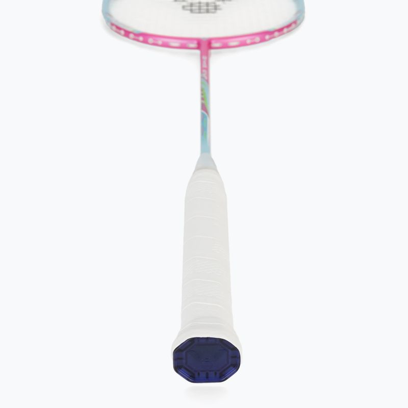 Bedmintonová raketa VICTOR DriveX 6SP QM fluorescent rose-red/light blue 3