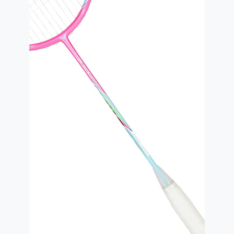 Bedmintonová raketa VICTOR DriveX 6SP QM fluorescent rose-red/light blue 3