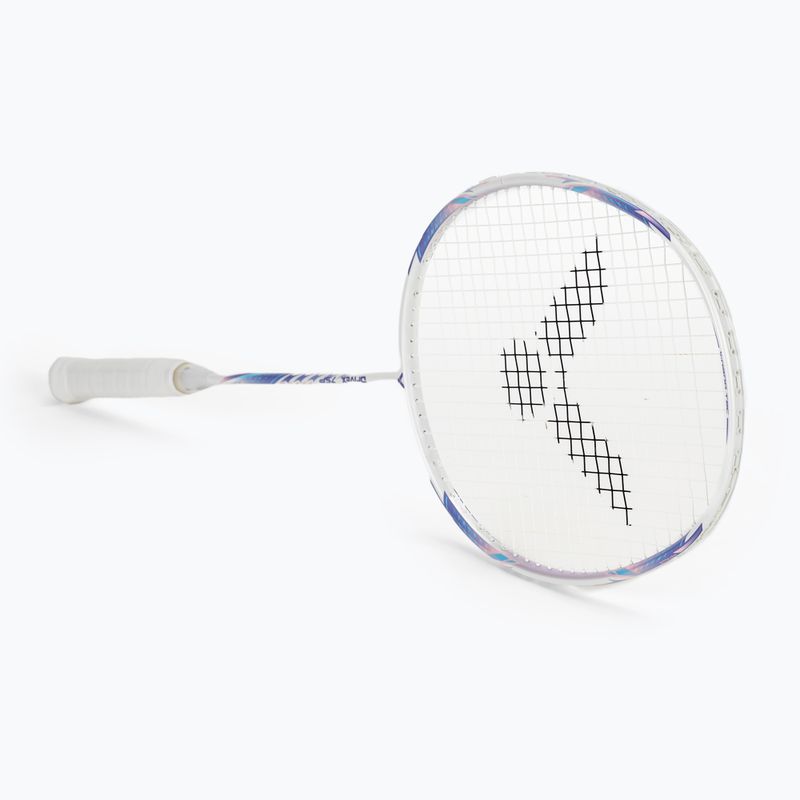 Bedmintonová raketa VICTOR DriveX 7SP AJ white/purple 2