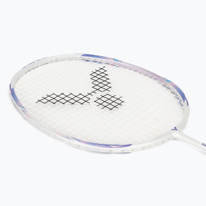 Bedmintonová raketa VICTOR DriveX 7SP AJ white/purple 5
