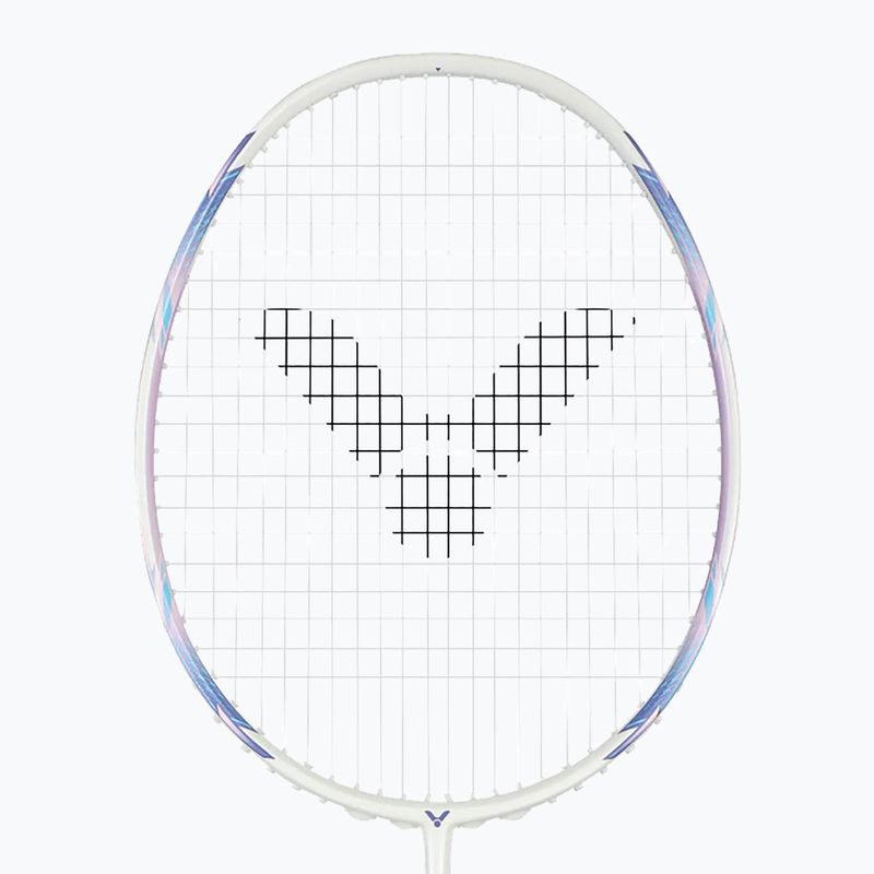 Bedmintonová raketa VICTOR DriveX 7SP AJ white/purple 2