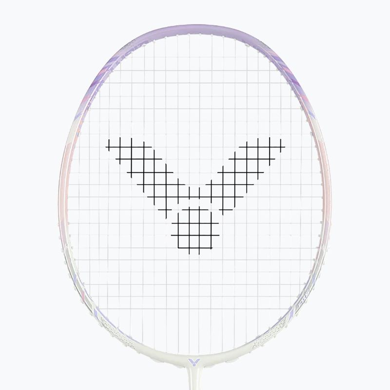 Bedmintonová raketa VICTOR Thruster K 66 AJ white/purple 2