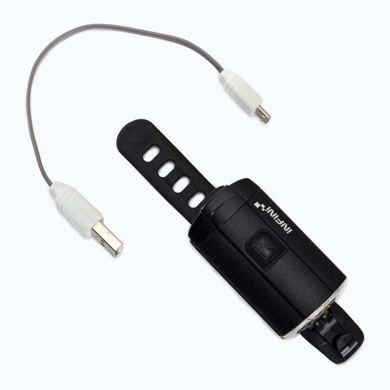 INFINI Tron 300 Usb predné svietidlo na bicykel čierne I-281P-B 4