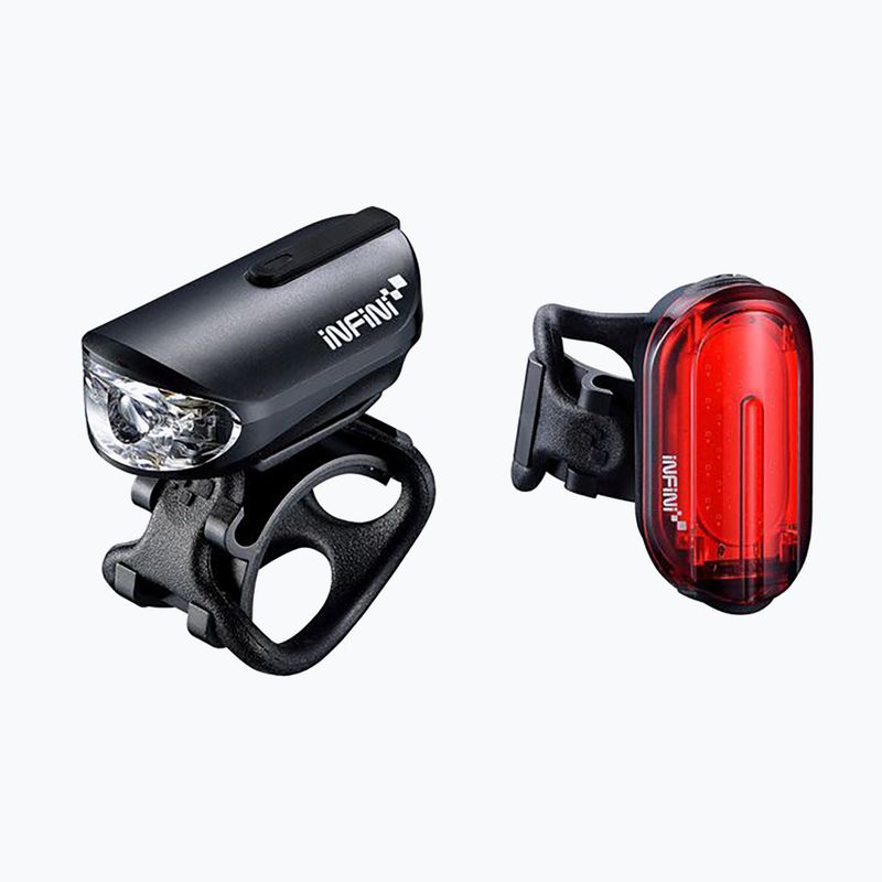 Sada svetiel pre bicykle INFINI Olley USB set