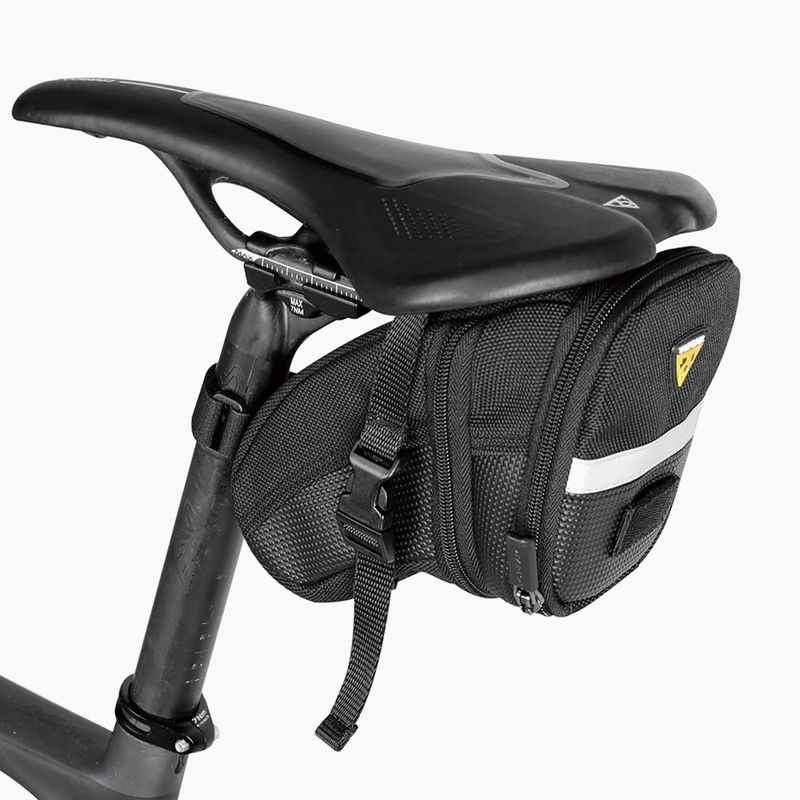 Taška na sedadlo bicykla Topeak Aero Wedge Pack čierna T-TC2262B 7