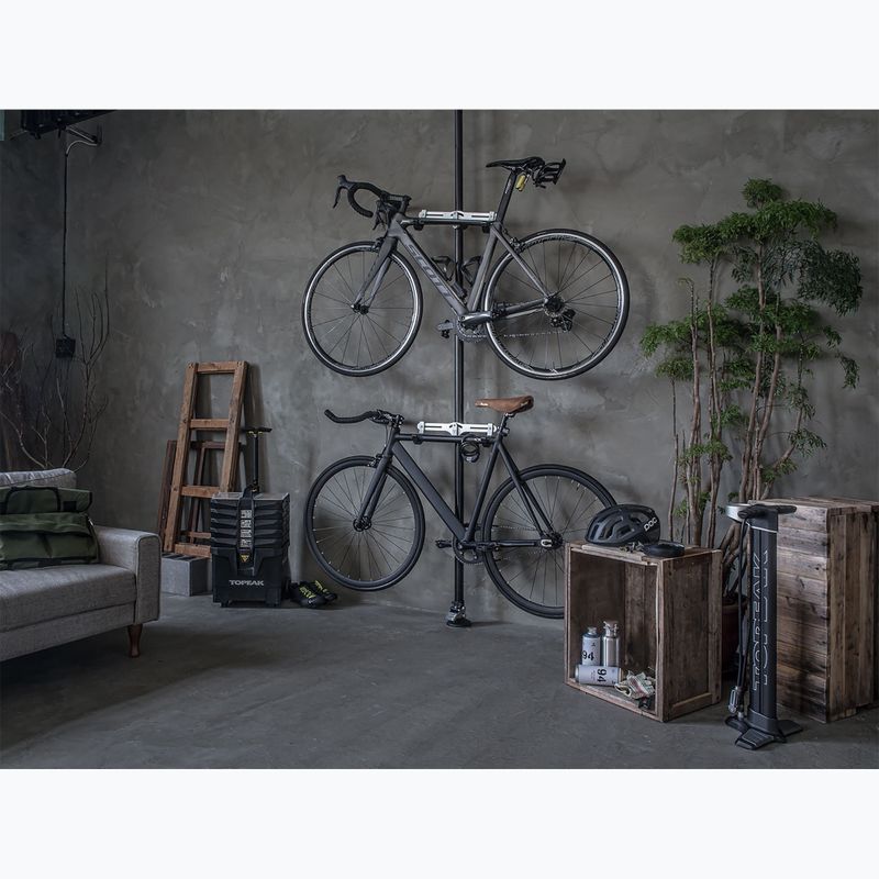 Čierny stojan na 2 bicykle Topeak Dual-Touch 2