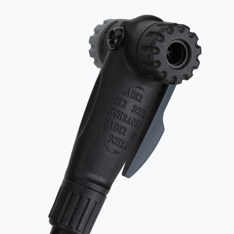 Podlahová pumpa na bicykel Topeak Joe Blow Max Hp strieborná T-TJB-M2S 6