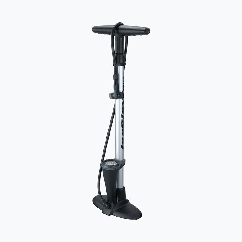 Podlahová pumpa na bicykel Topeak Joe Blow Max Hp strieborná T-TJB-M2S 7