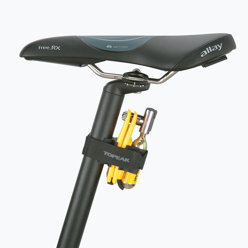 Cyklistická pumpa Topeak Air Booster Race Pod X žltá T-TAB-RPX 6