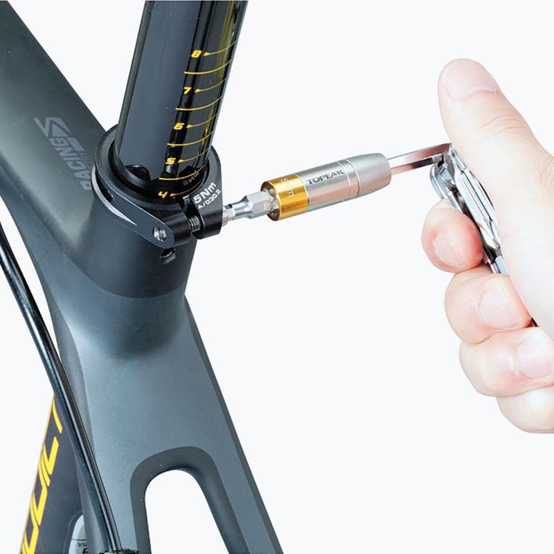 Momentový kľúč, dynanometrický  Topeak Nano Torqbox 6 Nm 3