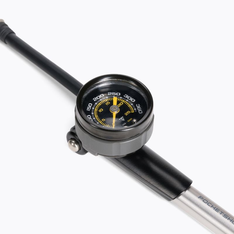 Cyklistická pumpa Topeak Pocket Shock Dxg čierna T-TPSDXG-1 3