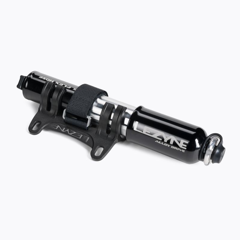 Cyklistická pumpa Lezyne ALLOY DRIVE HV S ABS 90psi čierna LZN-1-MP-ALLDR-V2S04