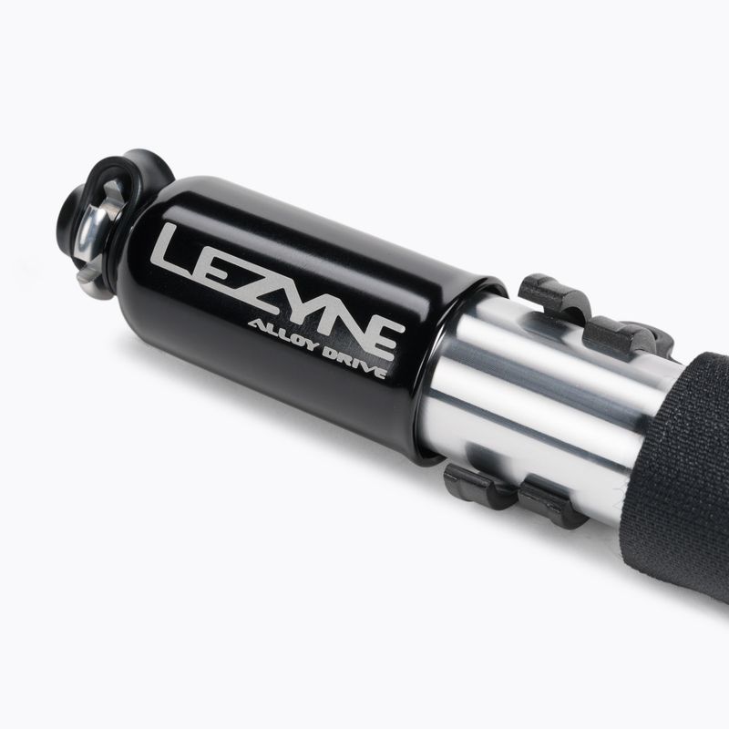 Cyklistická pumpa Lezyne ALLOY DRIVE HV S ABS 90psi čierna LZN-1-MP-ALLDR-V2S04 3