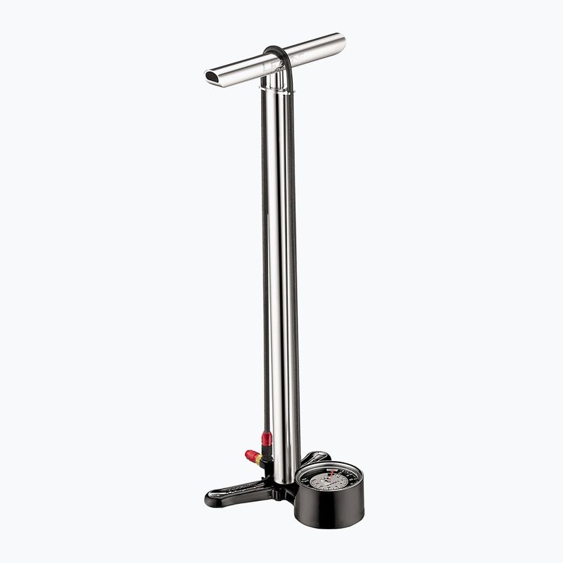 Cyklistická pumpa Lezyne CNC Floor Drive 3,5 lesklá strieborná 6