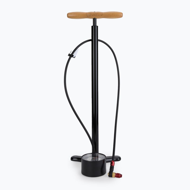 Čerpadlo na bicykel Lezyne STEEL FLOOR DRIVE ABS-1 PRO CHUCK 220psi čierne LZN-1-FP-SFLDR-V704