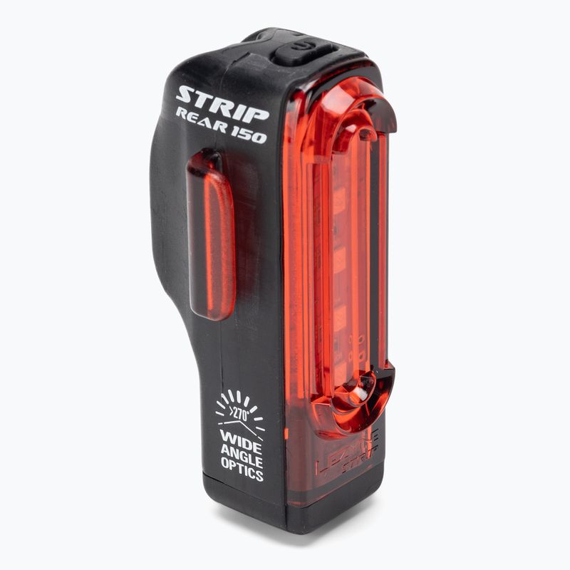 Zadné svietidlo na bicykel LEZYNE STRIP DRIVE, usb čierne LZN-1-LED-21R-V304