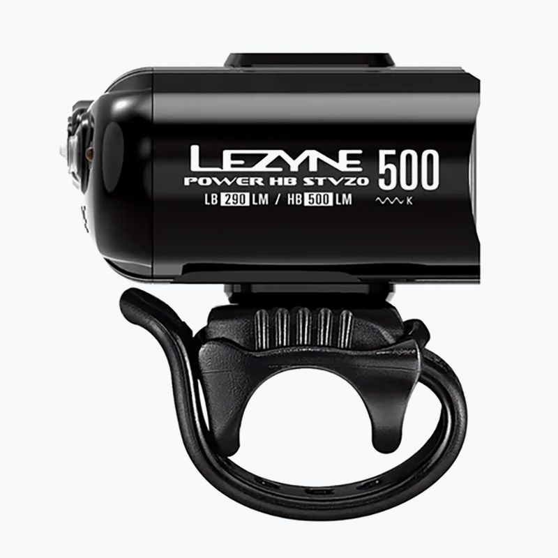 Predné svetlo na bicykel Lezyne Power HB Drive Stvzo 500 Loaded black 3