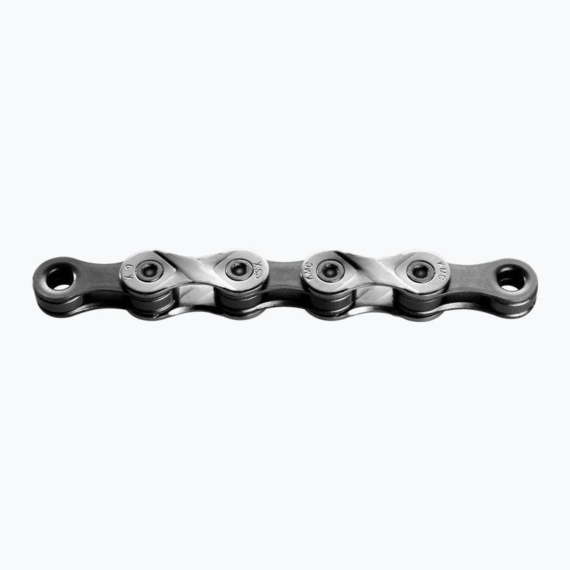 Cyklistická reťaz KMC X9 x114 strieborná sivá BX09NG114 3