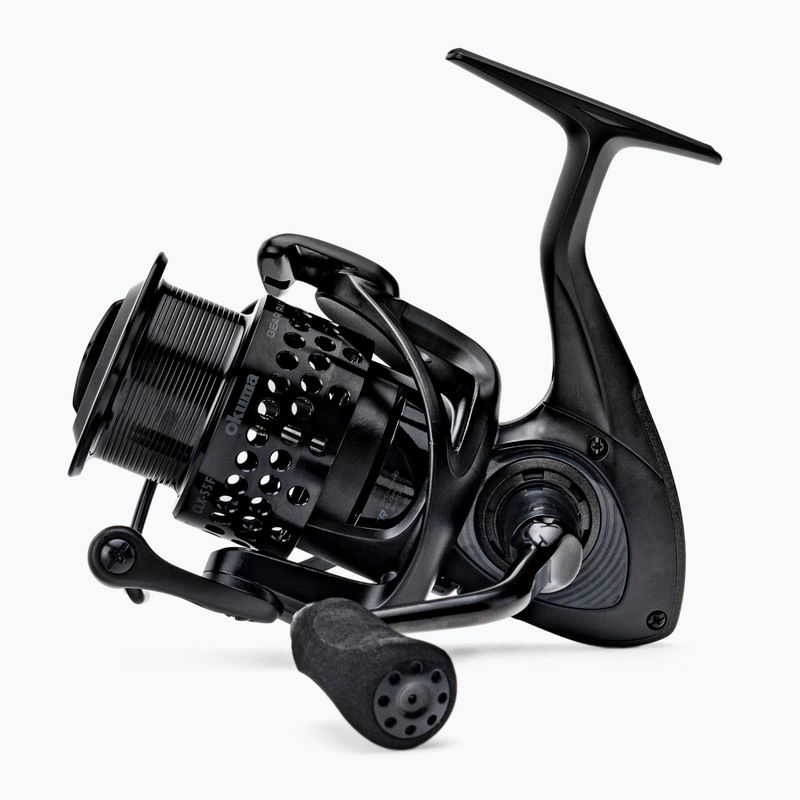 Okuma Custom Black Feeder Reel CLX-40F black 3