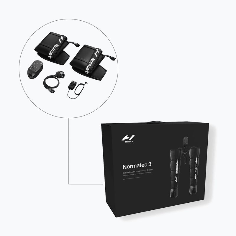 Masážny prístroj Normatec 3.0 čierny 63010 006-0311 5